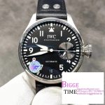 IWC Big Pilot 46mm IW501001 Black Dial Black Leather Strap ZF A51111