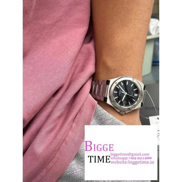 IWC Ingenieur 40mm  Black Dial SS Bracelet V7F A2892 - Image 9