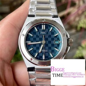 IWC Ingenieur 40mm  Green Dial SS Bracelet V7F A2892