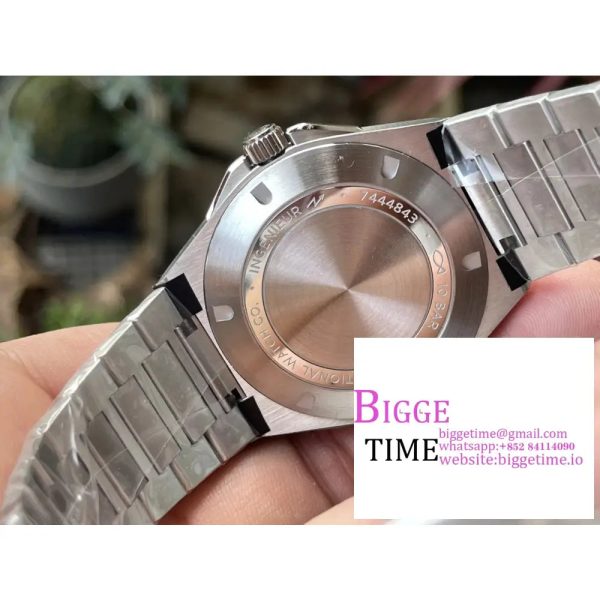 IWC Ingenieur 40mm  White Dial SS Bracelet V7F A2892 - Image 2