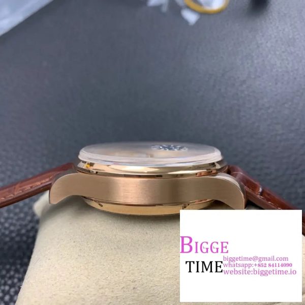 IWC Portugieser 44mm IW503504 RG White Dial Brown Leather Strap ZF A52850 - Image 5