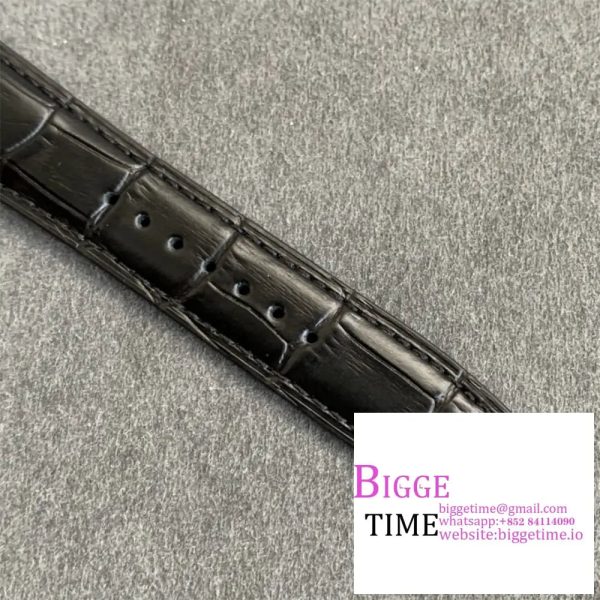 IWC Portugieser 44mm IW503510 Green Dial Black Leather Strap ZF A52850 - Image 8