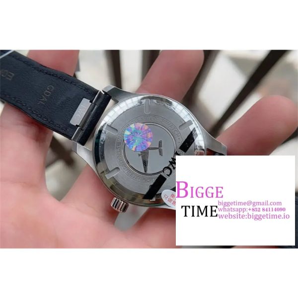 Mark XVIII IW327001 MKS 1:1 Best Edition Black Dial on Black Leather Strap MIYOTA 9015 - Image 3