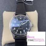 Mark XVIII IW327009 V7F 1:1 Best Edition Black Dial on Black Leather Strap A2892