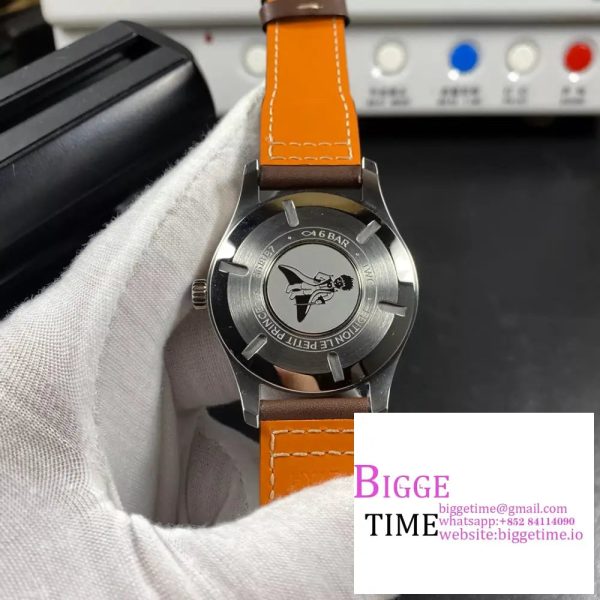 Mark XVIII IW327010 V7F 1:1 Best Edition Blue Dial on Brown Leather Strap A2892 - Image 9