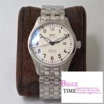 Mark XVIII IW327012 V7F 1:1 Best Edition White Dial on SS Bracelet A2892