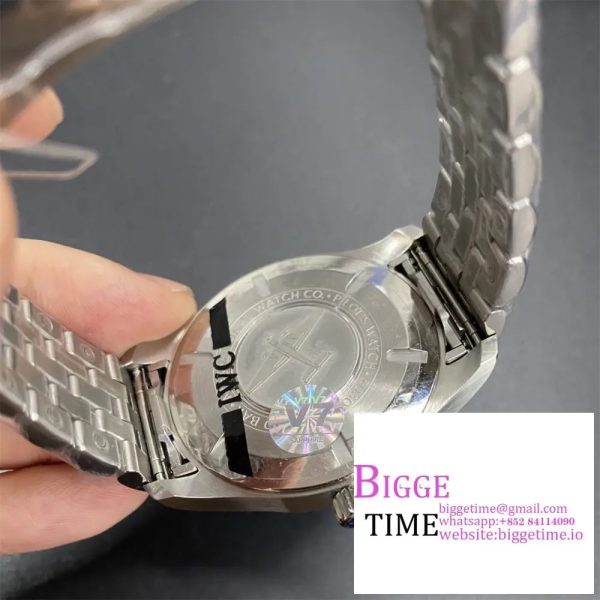 Mark XVIII IW327015 V7F 1:1 Best Edition Black Dial on SS Bracelet A2892 - Image 5