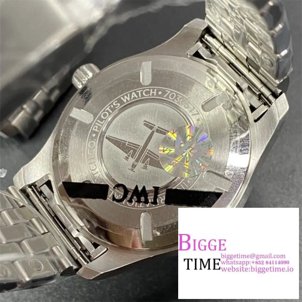 Mark XVIII IW327016 V7F 1:1 Best Edition Blue Dial on SS Bracelet A2892 - Image 7