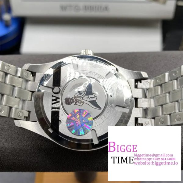 Mark XVIII IW327016 V7F 1:1 Best Edition Blue Dial on SS Bracelet A2892 - Image 6