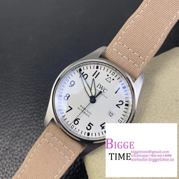 Mark XVIII IW327017 V7F 1:1 Best Edition White Dial on Nylon Strap A2892 - Image 2