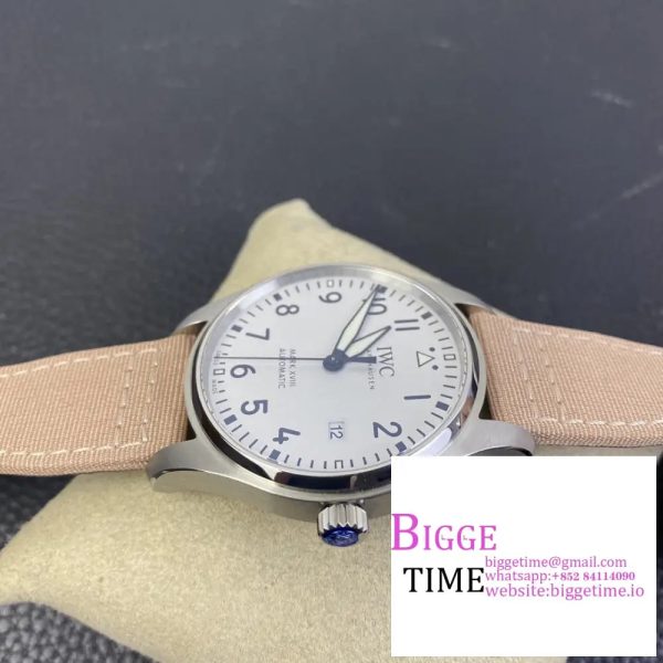 Mark XVIII IW327017 V7F 1:1 Best Edition White Dial on Nylon Strap A2892 - Image 7