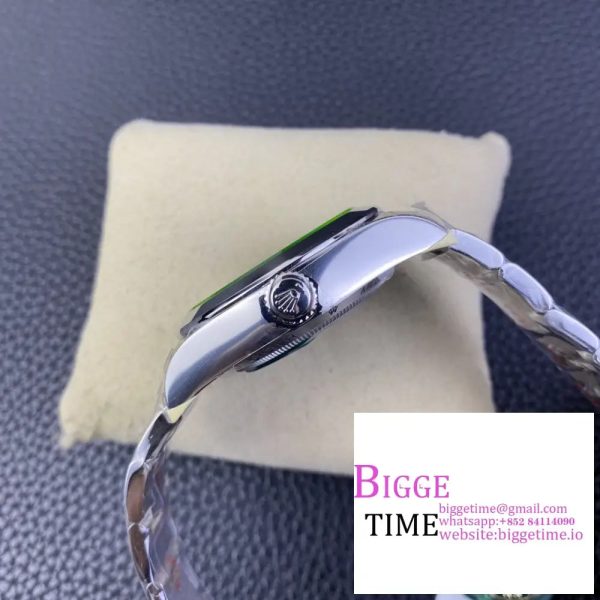 Milgauss 116400 GV 904L Steel GSF 1:1 Best Edition Black Dial on Bracelet SA3131 - Image 7