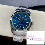 Milgauss 116400 GV 904L Steel GSF 1:1 Best Edition Blue Dial on Bracelet SA3131