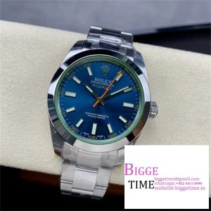 Milgauss 116400 GV 904L Steel GSF 1:1 Best Edition Blue Dial on Bracelet SA3131