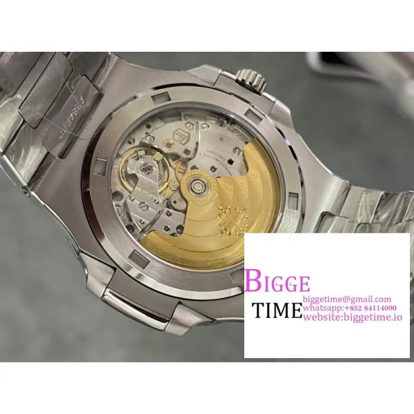 Nautilus 5711/1A 3KF 1:1 Best Edition Green Textured Dial on SS Bracelet 324CS V2 - Image 8