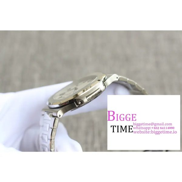 Nautilus 5711/1A PPF 1:1 Best Edition White Textured Dial on SS Bracelet 324CS  V4 - Image 7