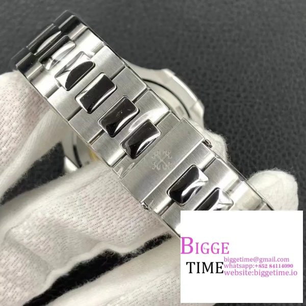 Nautilus 5711 3KF 1:1 Best Edition Tiffany Blue Dial on SS Bracelet A324 Super Clone V2 - Image 7