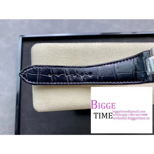 Nautilus 5711 40mm Grey Dial Black Leather Strap 3KF A324SC - Image 7