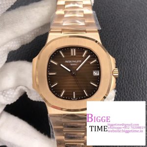 Nautilus 5711 40mm RG Brown Dial RG Bracelet 3KF A324SC