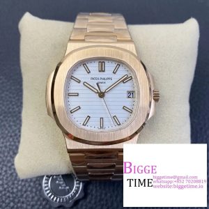 Nautilus 5711 40mm RG White Dial RG Bracelet PPF A330SC