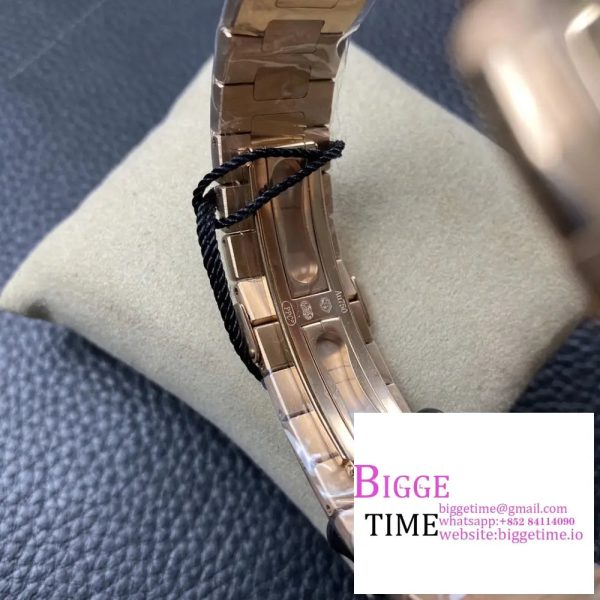 Nautilus 5711 RG PPF 1:1 Best Edition Brown Dial on RG Bracelet A330 - Image 7