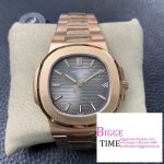 Nautilus 5711 RG PPF 1:1 Best Edition Brown Dial on RG Bracelet A330