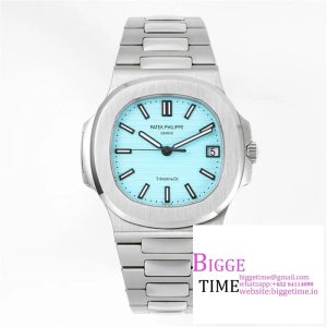 Nautilus 5711 Tiffany PPF 1:1 Best Edition Tiffany Blue Dial on SS Bracelet 324CS V4