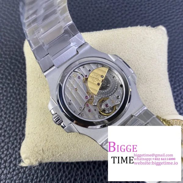 Nautilus 5712-1A 001 SS PPF 1:1 Latest and Best Edition Blue Dial on SS Bracelet A240  V4 - Image 9