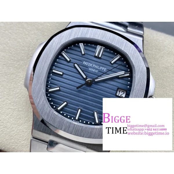 Nautilus 5811 3KF 1:1 Best Edition Blue Dial on SS Bracelet SA330 - Image 2