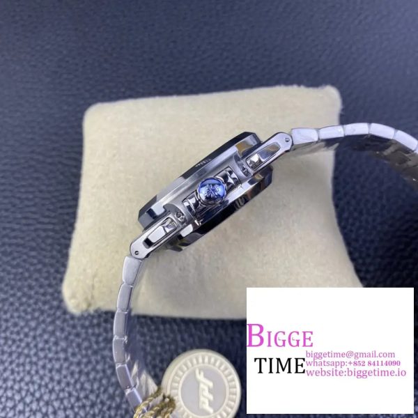 Nautilus 5980 SS PPF Best Edition Black Dial on SS Bracelet A28-520 - Image 8