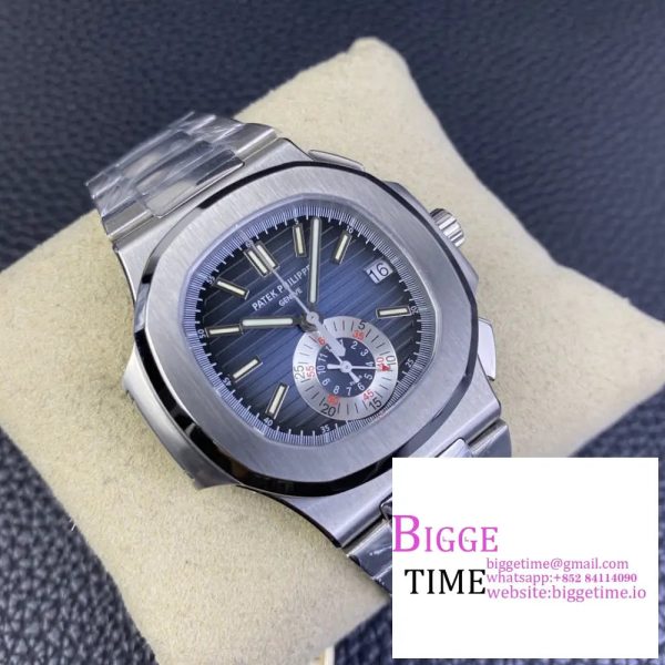 Nautilus 5980 SS PPF Best Edition Blue Dial on SS Bracelet A28-520 - Image 5