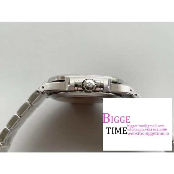 Nautilus 7118 Ladies 3KF 1:1 Best Edition Light Blue Dial on SS Bracelet A324 - Image 7
