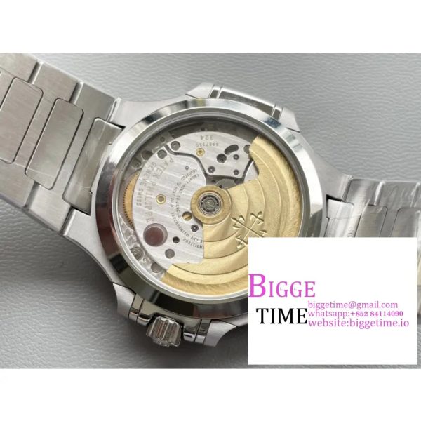 Nautilus 7118 Ladies 3KF 1:1 Best Edition Light Blue Dial on SS Bracelet A324 - Image 8