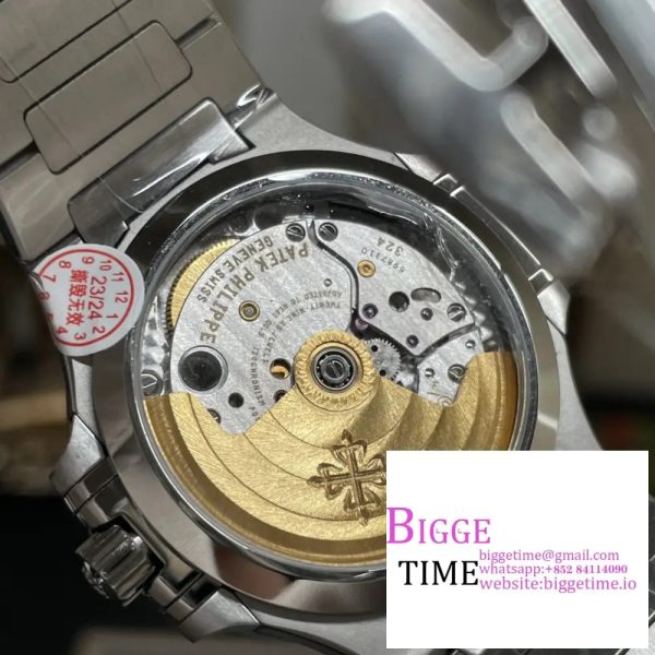 Nautilus 7118 Ladies 3KF 1:1 Best Edition White Dial Diamonds Bezel on SS Bracelet A324 - Image 7