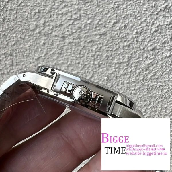 Nautilus 7118 Ladies 3KF 1:1 Best Edition White Dial on SS Bracelet A324 - Image 5