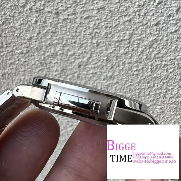 Nautilus 7118 Ladies 3KF 1:1 Best Edition White Dial on SS Bracelet A324 - Image 8