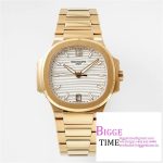 Nautilus 7118 Ladies RG PPF 1:1 Best Edition White Dial on RG Bracelet 324CS