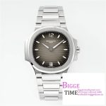 Nautilus 7118 Ladies SS PPF 1:1 Best Edition Brown Dial on SS Bracelet 324CS