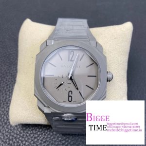 Octo Finissimo 41mm Grey Dial Grey Bracelet BVF MY9015