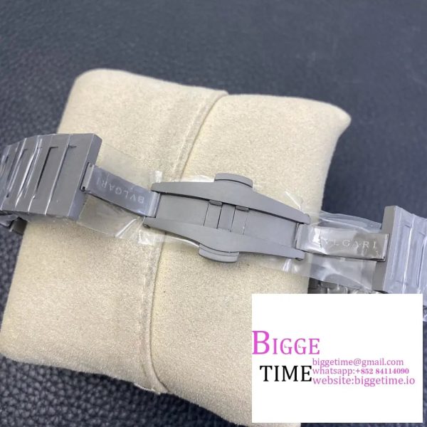 Octo Finissimo 41mm Grey Dial Grey Bracelet BVF MY9015 - Image 7