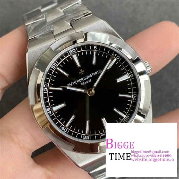 Overseas Ultra-Thin 2000V XF Best Edition Black Dial on SS Bracelet A1120 - Image 3