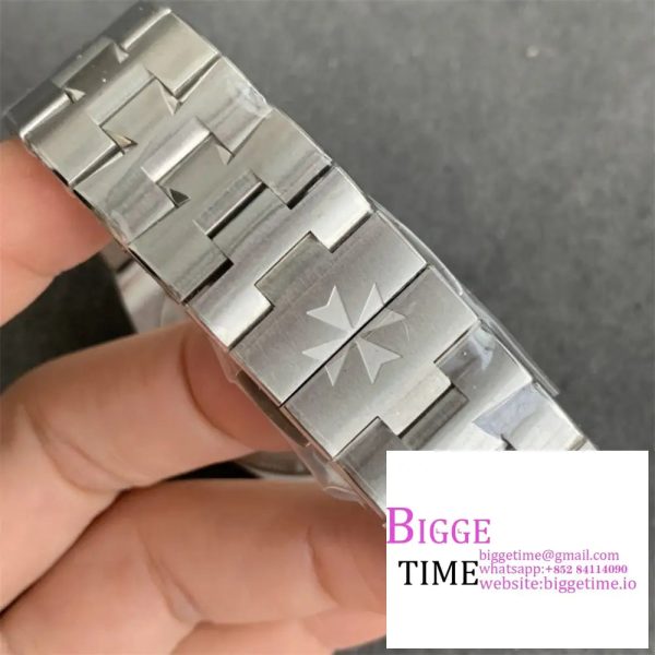 Overseas Ultra-Thin 2000V XF Best Edition Black Dial on SS Bracelet A1120 - Image 7