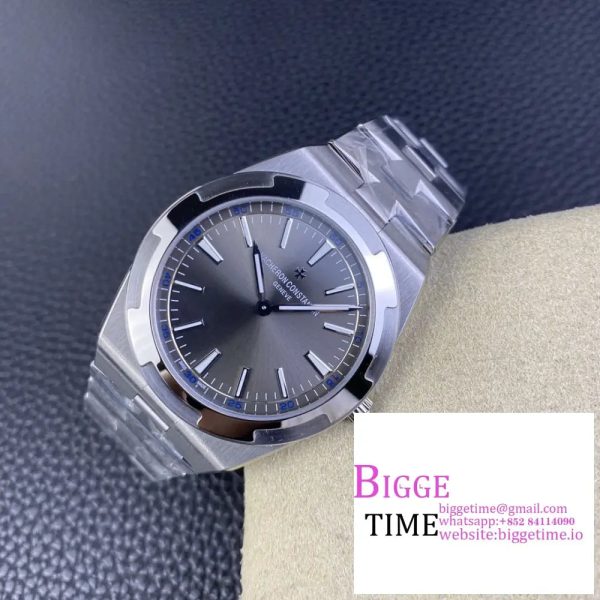 Overseas Ultra-Thin 2000V XF Best Edition Gray Dial on SS Bracelet A1120 - Image 2