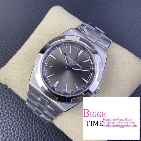 Overseas Ultra-Thin 2000V XF Best Edition Gray Dial on SS Bracelet A1120 - Image 6