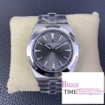Overseas Ultra-Thin 2000V XF Best Edition Gray Dial on SS Bracelet A1120
