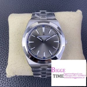 Overseas Ultra-Thin 2000V XF Best Edition Gray Dial on SS Bracelet A1120