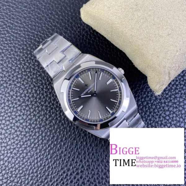 Overseas Ultra-Thin 2000V XF Best Edition Gray Dial on SS Bracelet A1120 - Image 3