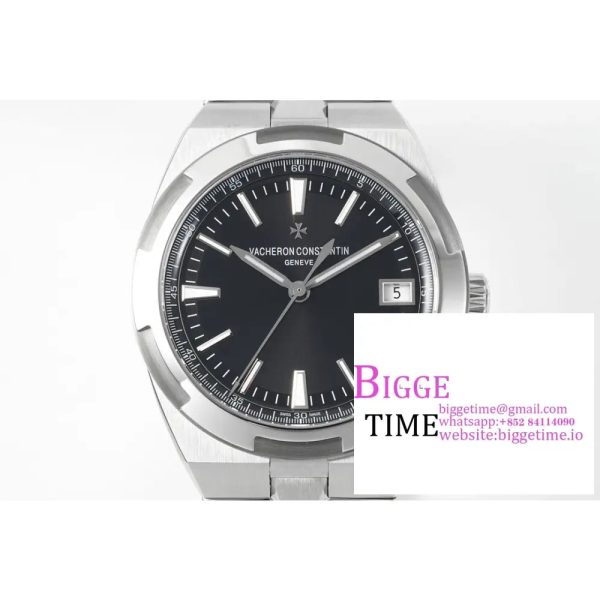 Overseas 4500V SS ZF 1:1 Best Edition Black Dial on SS Bracelet A5100 - Image 2