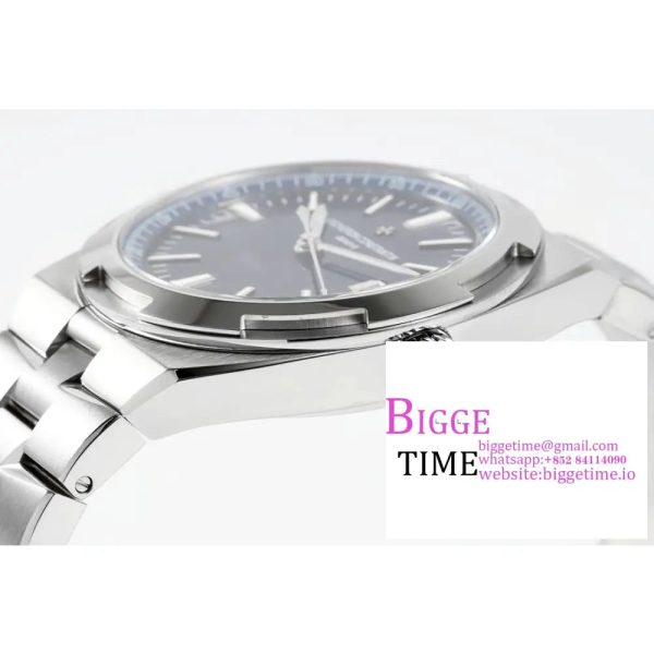 Overseas 4500V SS ZF 1:1 Best Edition Blue Dial on SS Bracelet A5100 - Image 5