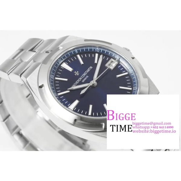 Overseas 4500V SS ZF 1:1 Best Edition Blue Dial on SS Bracelet A5100 - Image 2